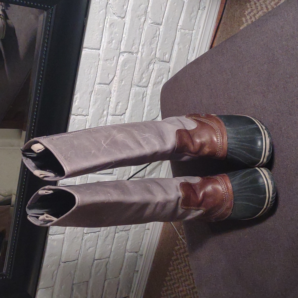 Sorel slimpack shale riding boots